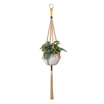 3pcs Macrame Plant Hanger Indoor Outdoor Home Decor Garden Office Woven Flowerpot Cotton Linen Space Saving Door Wall Simple
3pcs Macrame Plant Hanger Indoor Outdoor Home Decor Garden Office Woven Flowerpot Cotton Linen Space Saving Door Wall Simple