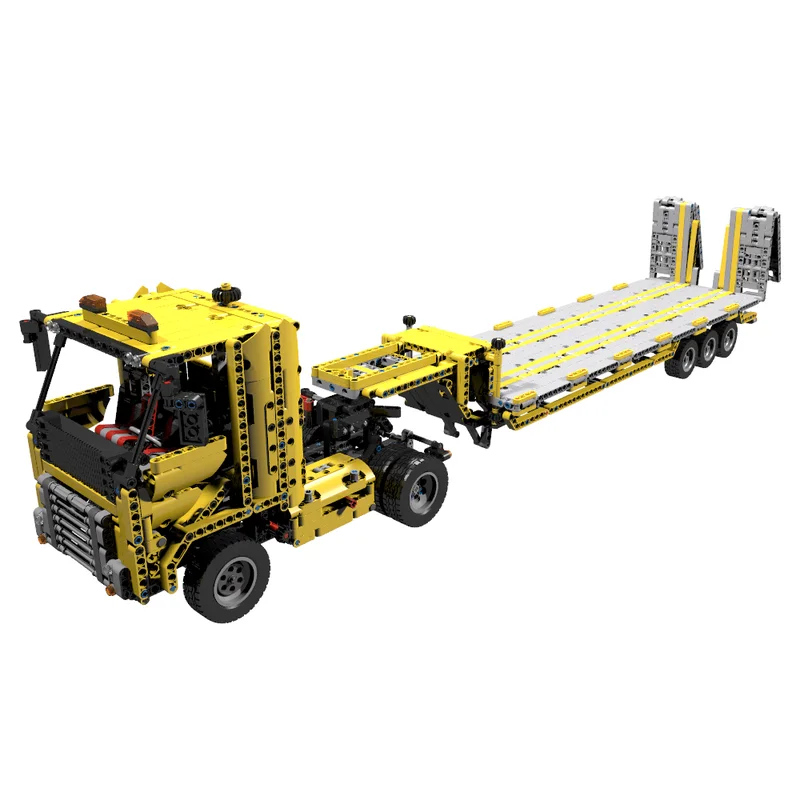 Legoing technology building block moc-4246tiefleder tractor truck trailer plate lifting assembly toy model Boy Gift
Legoing technology building block moc-4246tiefleder tractor truck trailer plate lifting assembly toy model Boy Gift