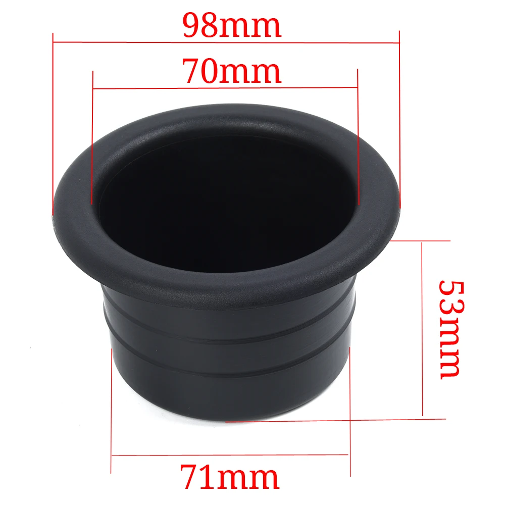 Cup Holders Holder Recessed Organizer Cradle Multi-function Useful Practical