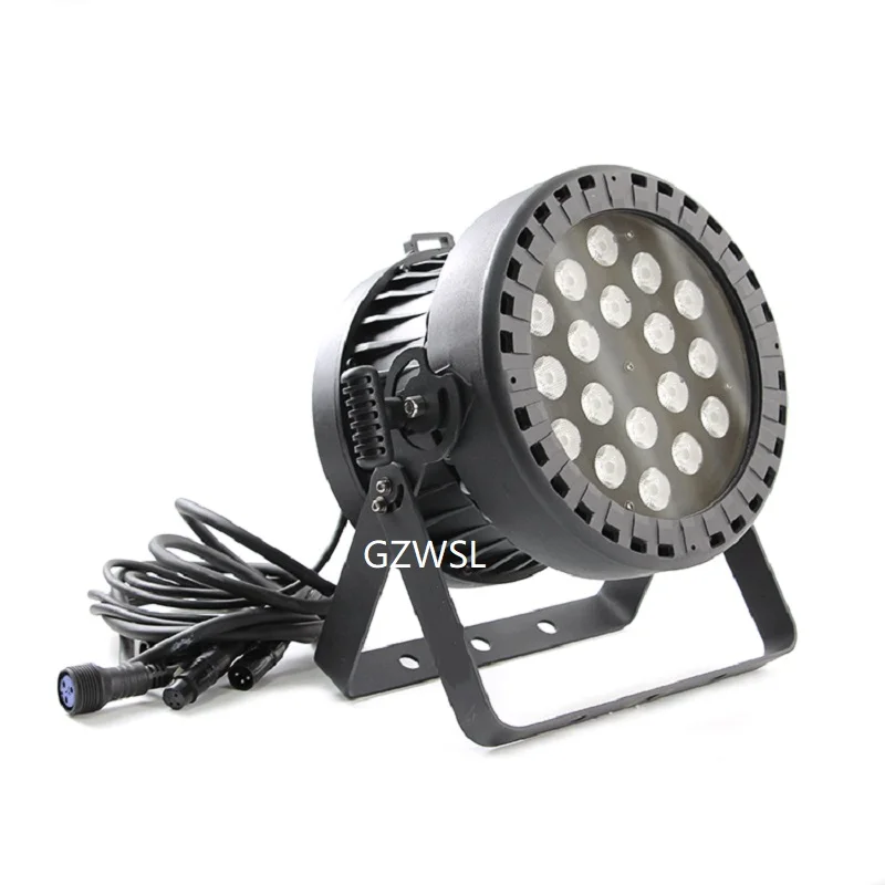 18pcs-15W-4in1-LED-DMX-Waterproof-Par