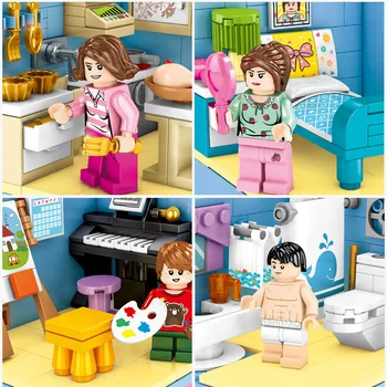IN STOCK SEMBO 601501 601502 601503 601504 601505 Genuine The Living House Home Corner Building Blocks Bricks Educational Toys
IN STOCK SEMBO 601501 601502 601503 601504 601505 Genuine The Living House Home Corner Building Blocks Bricks Educational Toys