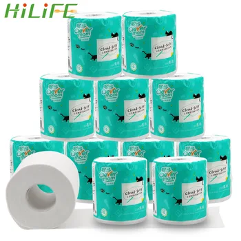 HILIFE Four-Layers 1 Roll Soft Toilet Paper Tissue Roll Toilet Roll Paper Skin-Friendly Paper Towels Paper Towels
HILIFE Four-Layers 1 Roll Soft Toilet Paper Tissue Roll Toilet Roll Paper Skin-Friendly Paper Towels Paper Towels
