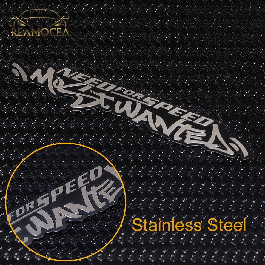Reamocea 1Pc 11.5cm Stainless Steel NEED FOR SPEED Car Sticker Decals Universal fit for BMW Honda Benz Ford Kia Nissan
Reamocea 1Pc 11.5cm Stainless Steel NEED FOR SPEED Car Sticker Decals Universal fit for BMW Honda Benz Ford Kia Nissan