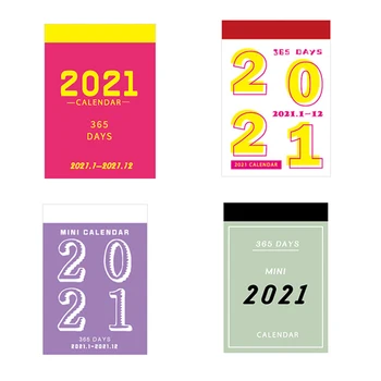 2021 Retro Mini Desktop Paper Calendar Dual Daily Scheduler Table Planner Yearly Agenda Organizer 365 Days to Do List
2021 Retro Mini Desktop Paper Calendar Dual Daily Scheduler Table Planner Yearly Agenda Organizer 365 Days to Do List