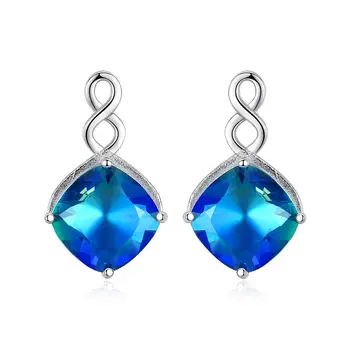 SANYU Sapphire Genstone Stud Earrings for Women Wedding Engagement Fine Jewelry 925 Sterling Silver Brinco Femme Christmas Gift
SANYU Sapphire Genstone Stud Earrings for Women Wedding Engagement Fine Jewelry 925 Sterling Silver Brinco Femme Christmas Gift