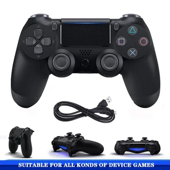 Bluetooth Wireless PS4 Controller Bluetooth Joystick For PlayStation 4 Pro/Slim/PC/PS3/Android/IOS/Steam/DualShock 4 Gamepads
Bluetooth Wireless PS4 Controller Bluetooth Joystick For PlayStation 4 Pro/Slim/PC/PS3/Android/IOS/Steam/DualShock 4 Gamepads