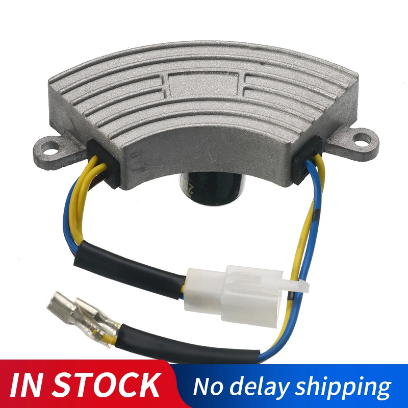 3500 Watt Generator AVR Automatic Voltage Regulator Rectifier AVR 250V 220uF 6 Wires Popular Aluminum Base Cover
3500 Watt Generator AVR Automatic Voltage Regulator Rectifier AVR 250V 220uF 6 Wires Popular Aluminum Base Cover