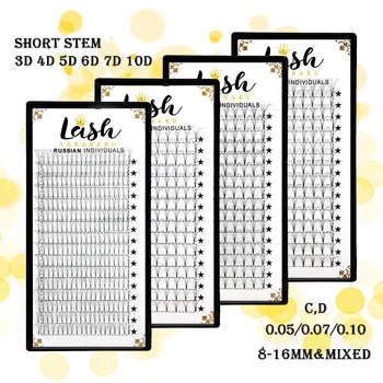 LAKANAKU 16 Lines Premade Volume Fans Heat Bonded Pre Made Volume fans Faux Mink Premade Russian Volume Eyelash Extension
LAKANAKU 16 Lines Premade Volume Fans Heat Bonded Pre Made Volume fans Faux Mink Premade Russian Volume Eyelash Extension