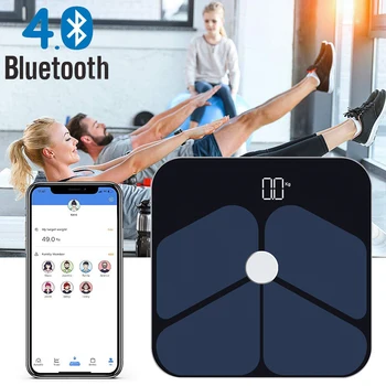 Smart Body Fat Scale Smart Wireless Digital Bathroom Weight Scale Body Composition Analyzer With Smartphone App Bluetooth 4.0
Smart Body Fat Scale Smart Wireless Digital Bathroom Weight Scale Body Composition Analyzer With Smartphone App Bluetooth 4.0
