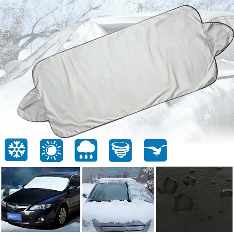Automobile Sunshade Cover Car Windshield Snow Sun Shade Waterproof Protector Cover Car Front Windscreen Cover
Automobile Sunshade Cover Car Windshield Snow Sun Shade Waterproof Protector Cover Car Front Windscreen Cover