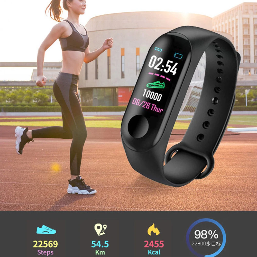 M3 Bluetooth Smart Watch M3 Heart Rate Blood Monitor Smart Watch Waterproof Sport Smart Bracelet Band for xiaomi huawei
M3 Bluetooth Smart Watch M3 Heart Rate Blood Monitor Smart Watch Waterproof Sport Smart Bracelet Band for xiaomi huawei