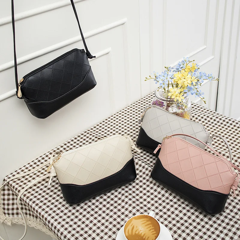2019 Autumn New Arrival Bag Women's Korean-style-Style Contrast Color Shell Bag Simple Versitile Fashion Messenger Bag
2019 Autumn New Arrival Bag Women's Korean-style-Style Contrast Color Shell Bag Simple Versitile Fashion Messenger Bag