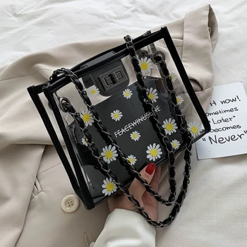 2020 New Louis gg Brand Handbag Women Bags Clear Jelly Transparent PVC Bag Candy Color Tote Bag Designer Purses Crossbody Bolsa
2020 New Louis gg Brand Handbag Women Bags Clear Jelly Transparent PVC Bag Candy Color Tote Bag Designer Purses Crossbody Bolsa