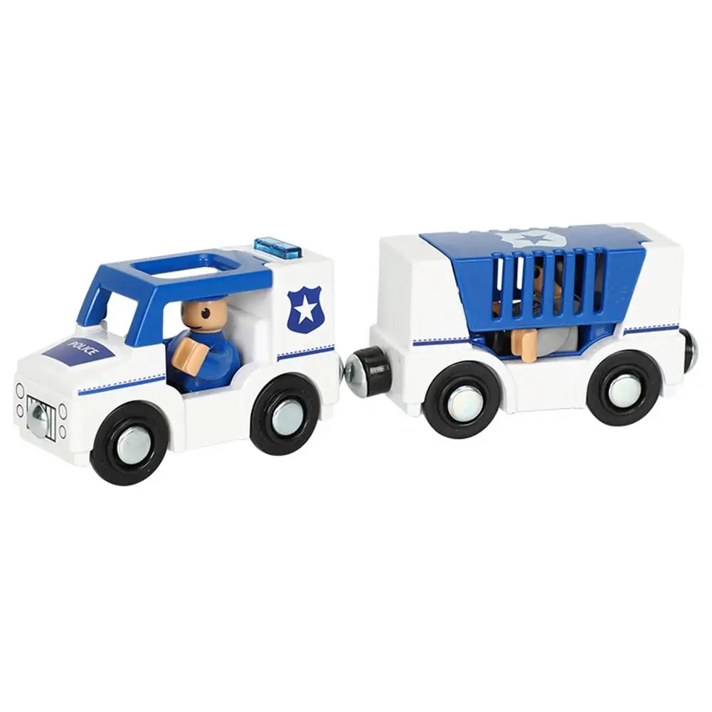 Multi-functional Police Car Fire Truck Ambulance Toy Remote Control for Kids Compatible with Wooden Track | Игрушки и хобби