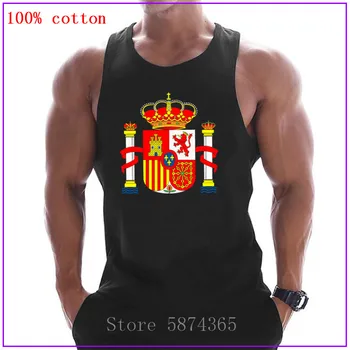 2020 New Fashion Spain Emblem Sleeveless Bodybuliding Tank Tops Men's Summer Gyms Muscle Vest Undershirt
2020 New Fashion Spain Emblem Sleeveless Bodybuliding Tank Tops Men's Summer Gyms Muscle Vest Undershirt
