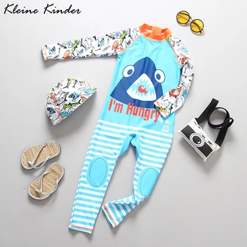 Boys Swimwear Long Sleeve Children's Swimsuit Shark Print Competition Trainning Bathing Suit for Boy Children Swimming Suits
Boys Swimwear Long Sleeve Children's Swimsuit Shark Print Competition Trainning Bathing Suit for Boy Children Swimming Suits