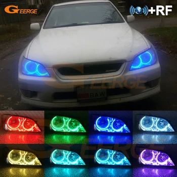 Excellent RF remote Bluetooth APP Multi-Color Ultra bright RGB LED Angel Eyes kit halo rings For LEXUS IS200 IS300 1998-2005
Excellent RF remote Bluetooth APP Multi-Color Ultra bright RGB LED Angel Eyes kit halo rings For LEXUS IS200 IS300 1998-2005