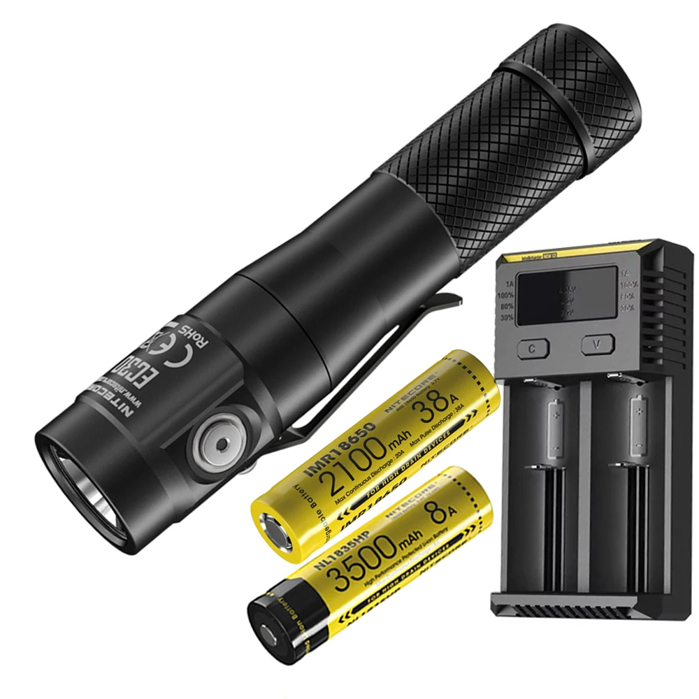 NITECORE EC30 Tactical Flashlight CREE XHP35 HD LED max 1800 lumen beam throw 220 meter torch Handheld search rescue light
NITECORE EC30 Tactical Flashlight CREE XHP35 HD LED max 1800 lumen beam throw 220 meter torch Handheld search rescue light
