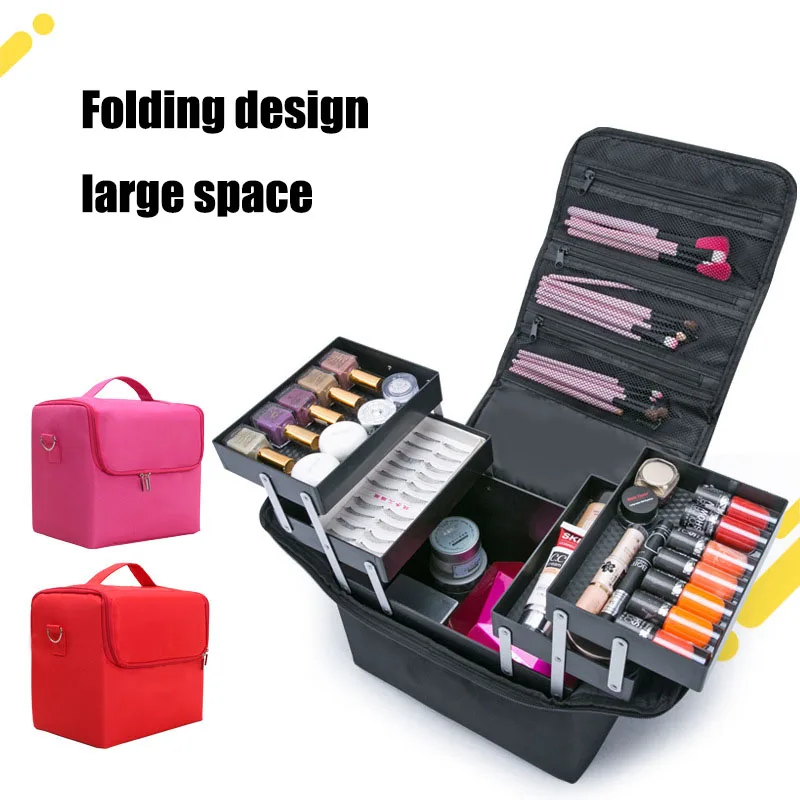 Fashion Multilayer Shelves Cosmetic Storage Box Large Capacity Cosmetic Storage Box Jewelry Nail Polish Makeup Storage Box
Fashion Multilayer Shelves Cosmetic Storage Box Large Capacity Cosmetic Storage Box Jewelry Nail Polish Makeup Storage Box