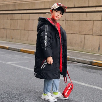 New Children Teens Boy Winter down cotton Jacket Long hooded Coat Kids School 6 10 14 Parka -30 Russia Clothing Overcoat clothes 
New Children Teens Boy Winter down cotton Jacket Long hooded Coat Kids School 6 10 14 Parka -30 Russia Clothing Overcoat clothes