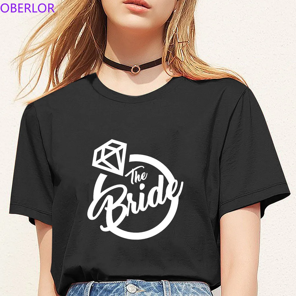 Female Hipster Streetwear T Shirts Team Bride Diamond Printed T Shirt Women's Harajuku Tops 2019 Summer Tshirt Tees
Female Hipster Streetwear T Shirts Team Bride Diamond Printed T Shirt Women's Harajuku Tops 2019 Summer Tshirt Tees
