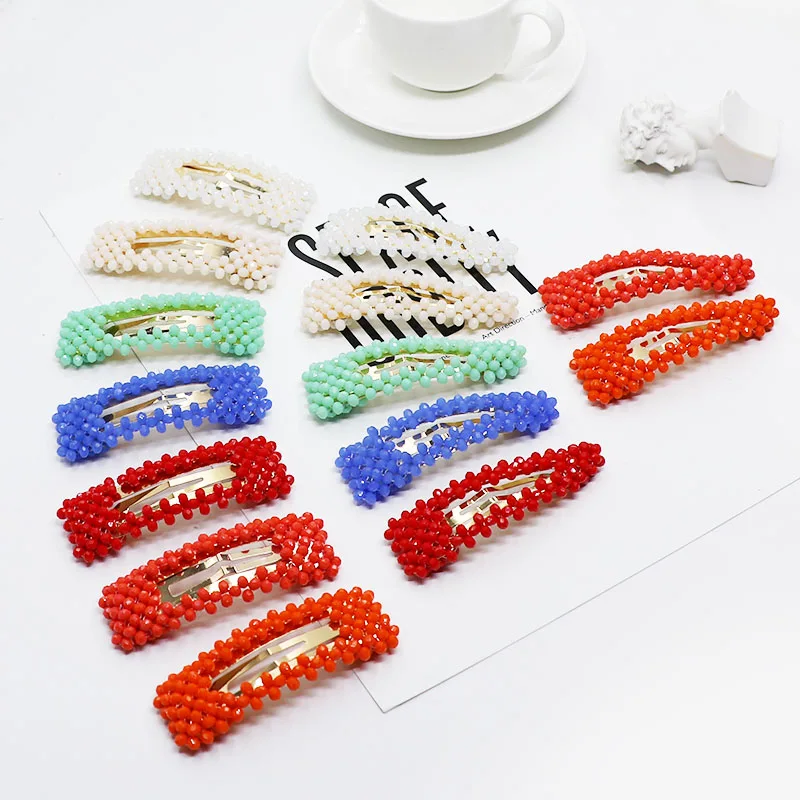 YY JULY Korean Colored Crystal Hair Clips for Women/girls Barrettes Water Drop Hair Clips for Hair Accessories/clip/ties 
YY JULY Korean Colored Crystal Hair Clips for Women/girls Barrettes Water Drop Hair Clips for Hair Accessories/clip/ties