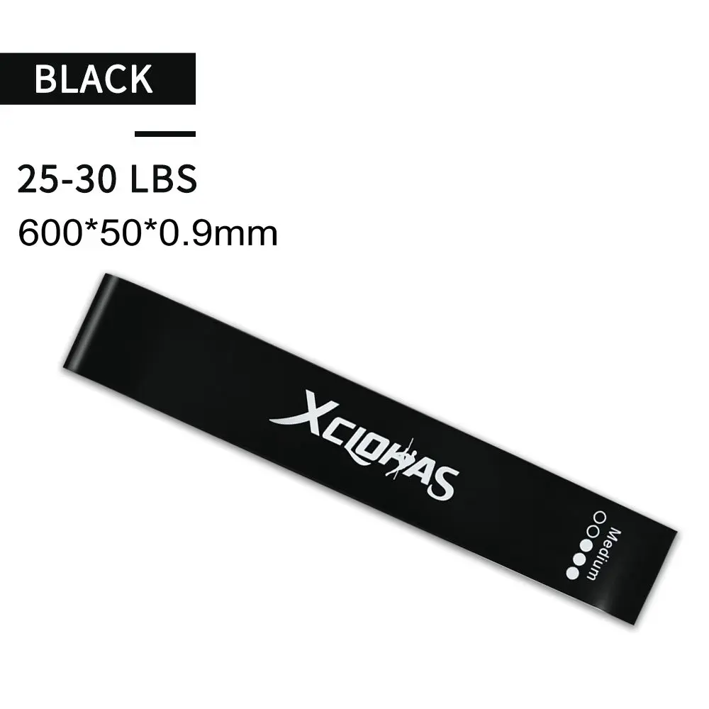 XC LOHAS Fitness Equipment Unisex Resistance Bands Set 5 Level 10-50LBS Gym Training Yoga Pilates Rubber Loops Workout Expander (3)