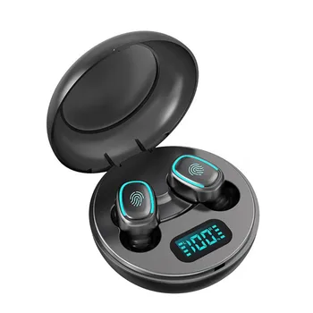 A10 5.0 Round Shape Bluetooth Earbuds Touch Control LED Digital Display Bluetooth Earphone Handsfree Hifi In Ear Earphone
A10 5.0 Round Shape Bluetooth Earbuds Touch Control LED Digital Display Bluetooth Earphone Handsfree Hifi In Ear Earphone