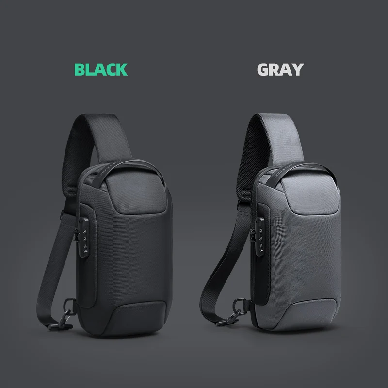 2021 Mark Ryden Men shoulder Bag TSA Anti-theft Lock Men Crossbody Bag Free-Charging Sling bag Men YKK Zipper Men Shoulder Bag