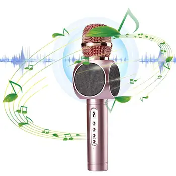 E103 Home KTV Karaoke Stereo Singing Speaker Wireless Bluetooth Microphone Speaker Mikrofon for Android/iOS 
E103 Home KTV Karaoke Stereo Singing Speaker Wireless Bluetooth Microphone Speaker Mikrofon for Android/iOS