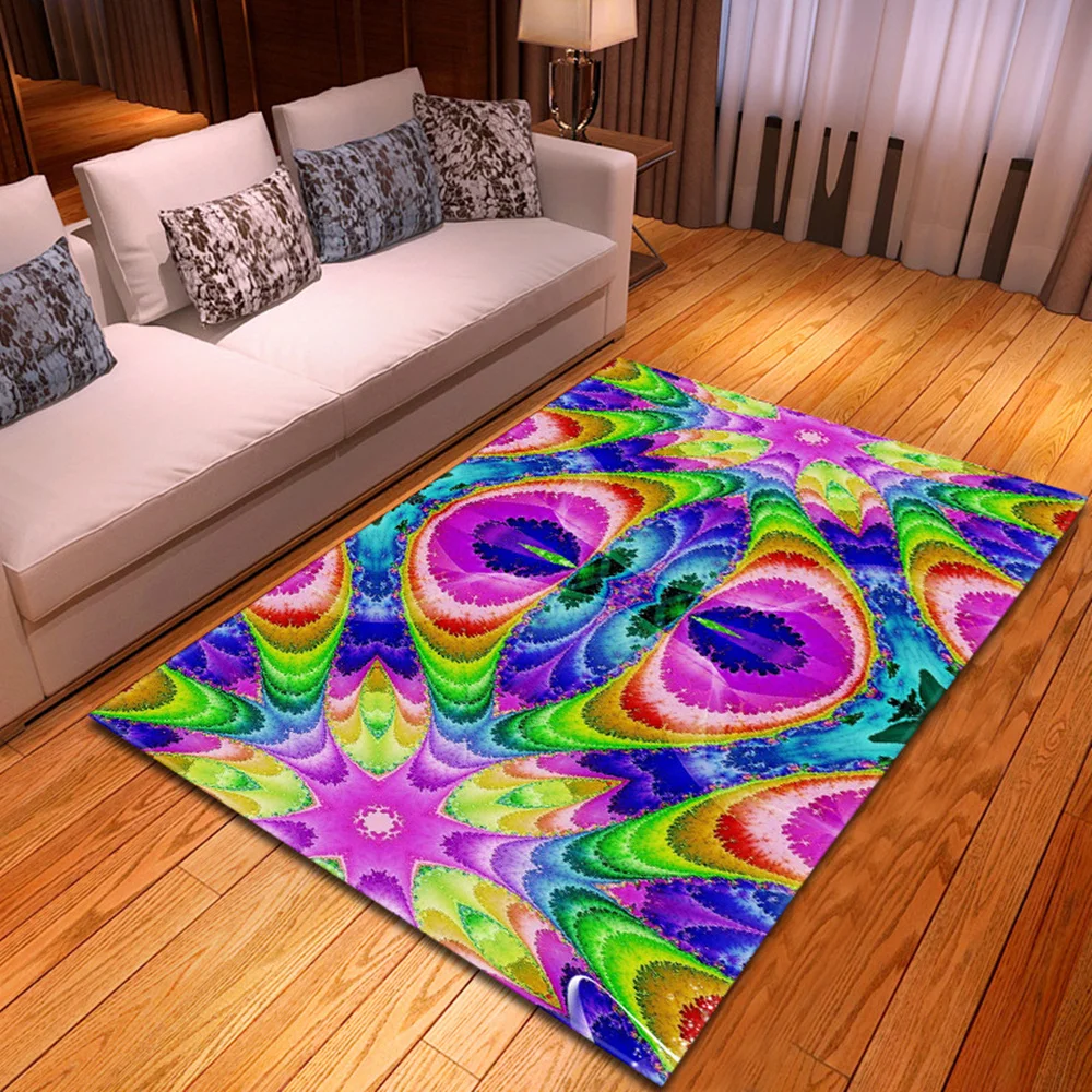 Kaleidoscope Living Room Carpet Children's Room Decorative Floor Carpet 3D Home Corridor Bedroom Bedside Non-slip Carpet
Kaleidoscope Living Room Carpet Children's Room Decorative Floor Carpet 3D Home Corridor Bedroom Bedside Non-slip Carpet