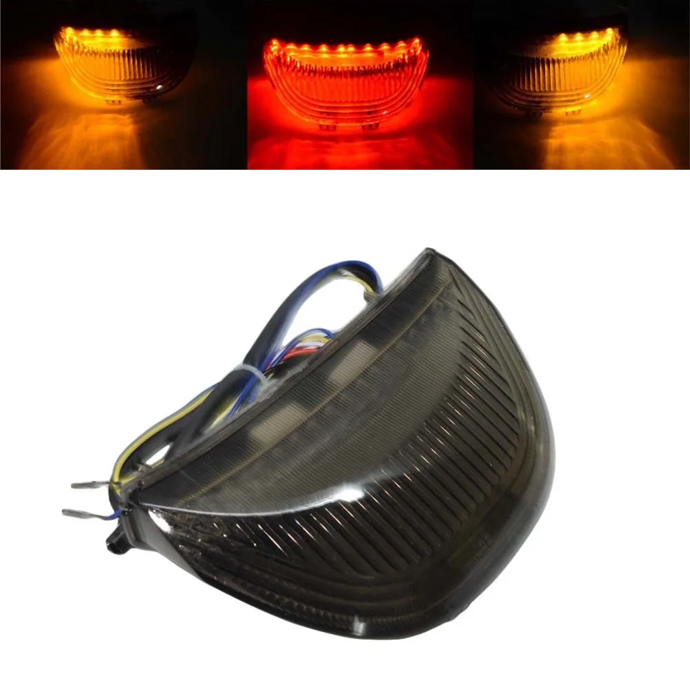 Motorcycle Integrated LED Turn Signals Tail Light For Honda CBR 600 RR CBR600RR 2003 2004 2005 2006 CBR1000RR 04-07
Motorcycle Integrated LED Turn Signals Tail Light For Honda CBR 600 RR CBR600RR 2003 2004 2005 2006 CBR1000RR 04-07