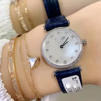 Luxury Top Brand Crocodile Leather Simple Zircon Round Dial Quartz Wrist Women Watch
Luxury Top Brand Crocodile Leather Simple Zircon Round Dial Quartz Wrist Women Watch