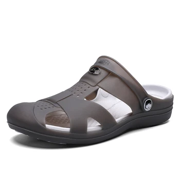 2020 New Summer Men Sandals Lightweight Outdoor Beach Sandals Male Walking Fashion Blue Black Jelly Shoes Male Casual
2020 New Summer Men Sandals Lightweight Outdoor Beach Sandals Male Walking Fashion Blue Black Jelly Shoes Male Casual