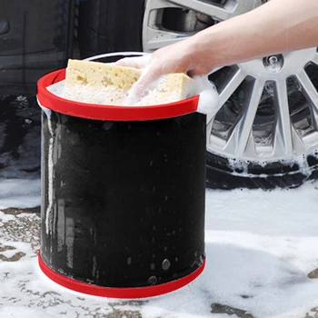 12L Car Wash Large Bucket Folding Bucket Home Multi-function Portable Bucket Outdoor Fishing Tackle Equipment
12L Car Wash Large Bucket Folding Bucket Home Multi-function Portable Bucket Outdoor Fishing Tackle Equipment