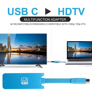 Multifunctional Type-C Adapter for Nintend Switch Hub USB-C to 4K*2K HDTV PD Charger for Xiaomi Laptop Phone Accessories
Multifunctional Type-C Adapter for Nintend Switch Hub USB-C to 4K*2K HDTV PD Charger for Xiaomi Laptop Phone Accessories