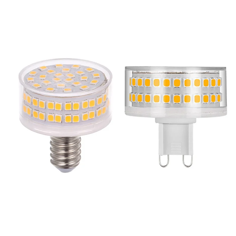 

10pcs/set G9 LED Lamp E14 Candle Light 7W 12W 15W Led Corn Bulb AC220V Spotlight SMD2835 360 Degrees Lights for Chandelier