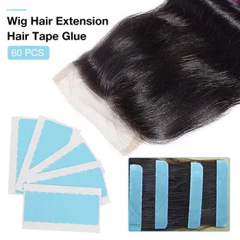 5 Sheets 60pcs Double Sided Hair Extension Adhesive Bonding Tape Waterproof Tape For Hair Extension/Lace Wig/Toupee
5 Sheets 60pcs Double Sided Hair Extension Adhesive Bonding Tape Waterproof Tape For Hair Extension/Lace Wig/Toupee