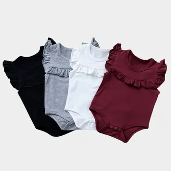 Newborn Lace Side Baby Bodysuit Cute Girls Fly Sleeve Clothes Bodysuit Playsuit Jumpsuit Princess Cotton Outfits Sunsuit 0-18M 
Newborn Lace Side Baby Bodysuit Cute Girls Fly Sleeve Clothes Bodysuit Playsuit Jumpsuit Princess Cotton Outfits Sunsuit 0-18M