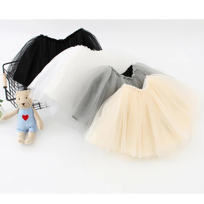 Фото Модные милые юбки-пачки для маленьких девочек сетчатая бальная юбка принцессы