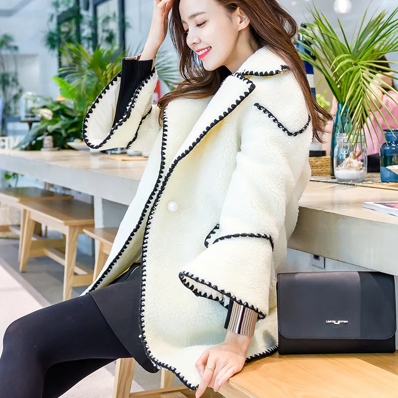 F6067 Photo Shoot Fall And Winter Clothes New Style Korean-style Bell Sleeve Long Joint Thick Tops Long Sleeve Woolen Jacket
F6067 Photo Shoot Fall And Winter Clothes New Style Korean-style Bell Sleeve Long Joint Thick Tops Long Sleeve Woolen Jacket