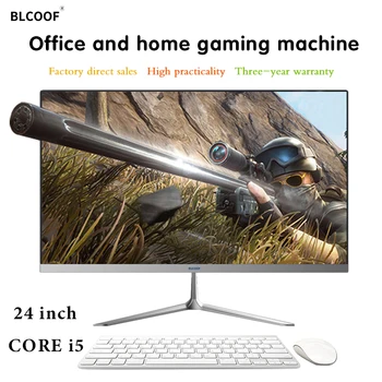 Core i5-4200 24 Inch All-in-One PC Desktop Windows 10 Computer Display High Chromatic Game Screen with Keyboard Support wifi
Core i5-4200 24 Inch All-in-One PC Desktop Windows 10 Computer Display High Chromatic Game Screen with Keyboard Support wifi