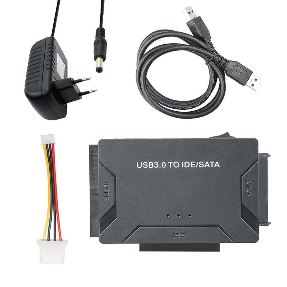 USB 3.0 to IDE/SATA Converter Super 5gbps Transfer External Hard Drive Adapter Kit Plug & Play Support up to 4TB Drives Stock
USB 3.0 to IDE/SATA Converter Super 5gbps Transfer External Hard Drive Adapter Kit Plug & Play Support up to 4TB Drives Stock