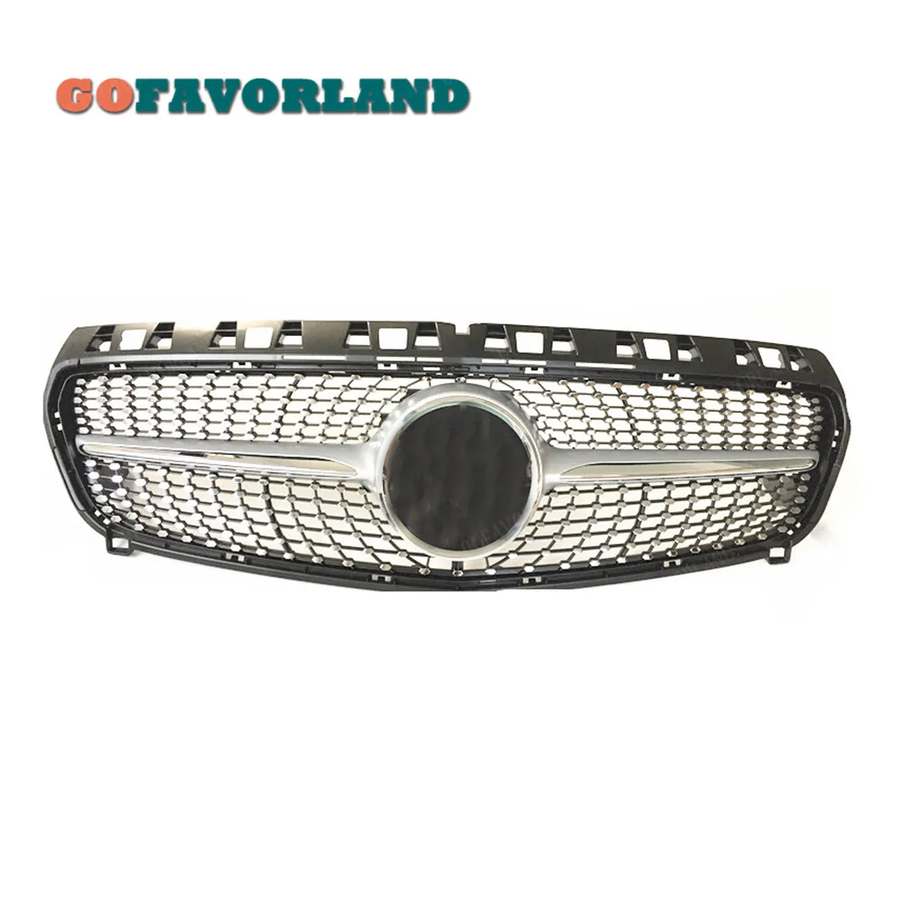 Diamond Black Front Upper Bumper Grille For Mercedes-Benz W176 A180 A200 A260 A45 AMG 2013 2014 2015 2016
Diamond Black Front Upper Bumper Grille For Mercedes-Benz W176 A180 A200 A260 A45 AMG 2013 2014 2015 2016
