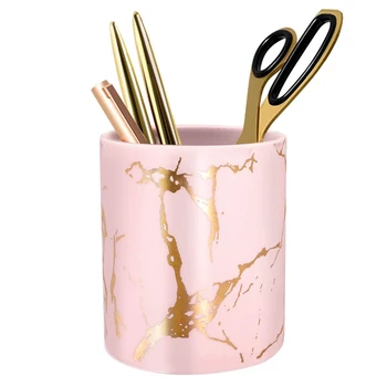 Pen Holder, Stand for Desk Marble Pattern Pencil Cup for Girls Kids Durable Ceramic Desk Organizer Makeup Brush Holder perfect G
Pen Holder, Stand for Desk Marble Pattern Pencil Cup for Girls Kids Durable Ceramic Desk Organizer Makeup Brush Holder perfect G