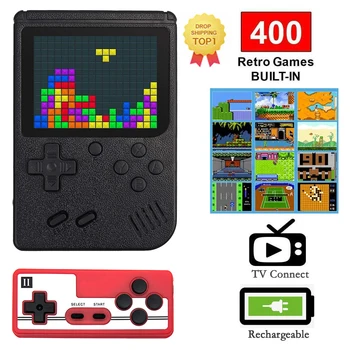 Retro Portable Mini Handheld Game Console tetris Color LCD Kids Game Player Built-in 400 games video game consoles with gamepad
Retro Portable Mini Handheld Game Console tetris Color LCD Kids Game Player Built-in 400 games video game consoles with gamepad