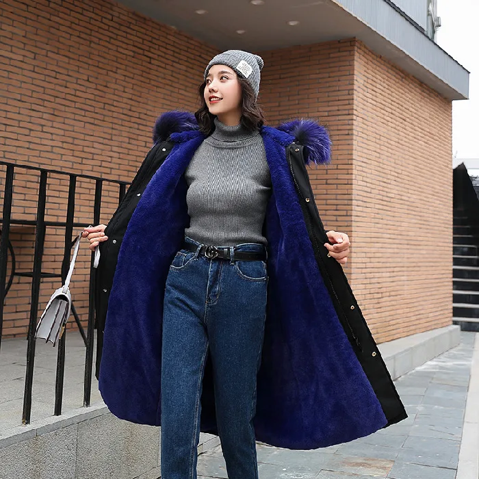 2019 Parka Women's Autumn And Winter New Style Rex Rabbit Fur Inner Wearing Fox Large Fur Collar Deconstructable Mid-length Over
2019 Parka Women's Autumn And Winter New Style Rex Rabbit Fur Inner Wearing Fox Large Fur Collar Deconstructable Mid-length Over