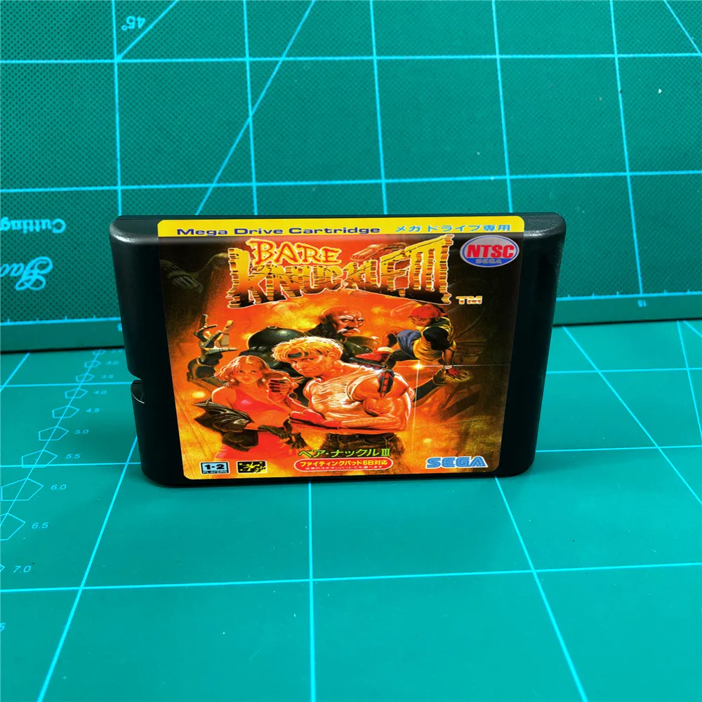Картридж с неизолированными костяшками III 3 16 бит MD Games для консоли MegaDrive
