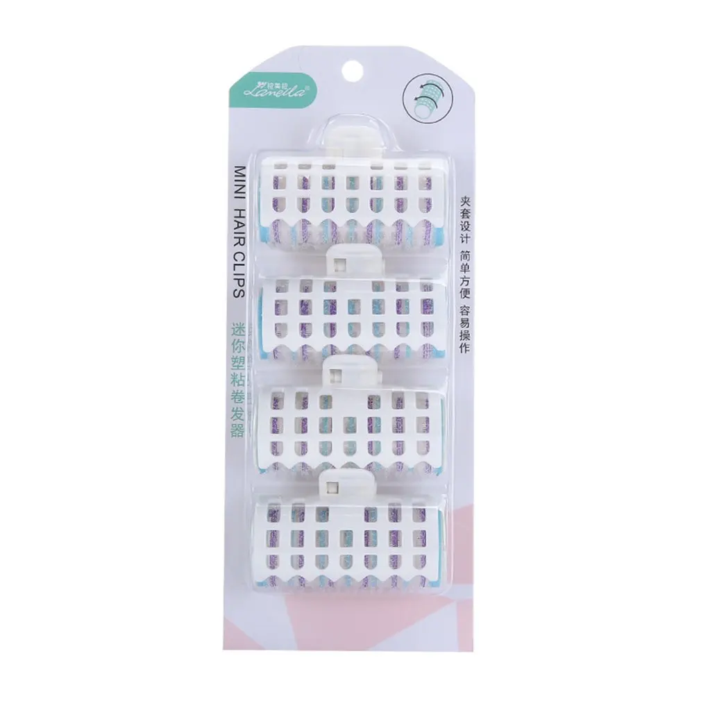 4Pcs Hair Rollers Hair Curler Spring Clip Grip Rollers DIY Hair Styling Tool Curls Hairdressing Tools Magic Self-Adhesive Curler
4Pcs Hair Rollers Hair Curler Spring Clip Grip Rollers DIY Hair Styling Tool Curls Hairdressing Tools Magic Self-Adhesive Curler