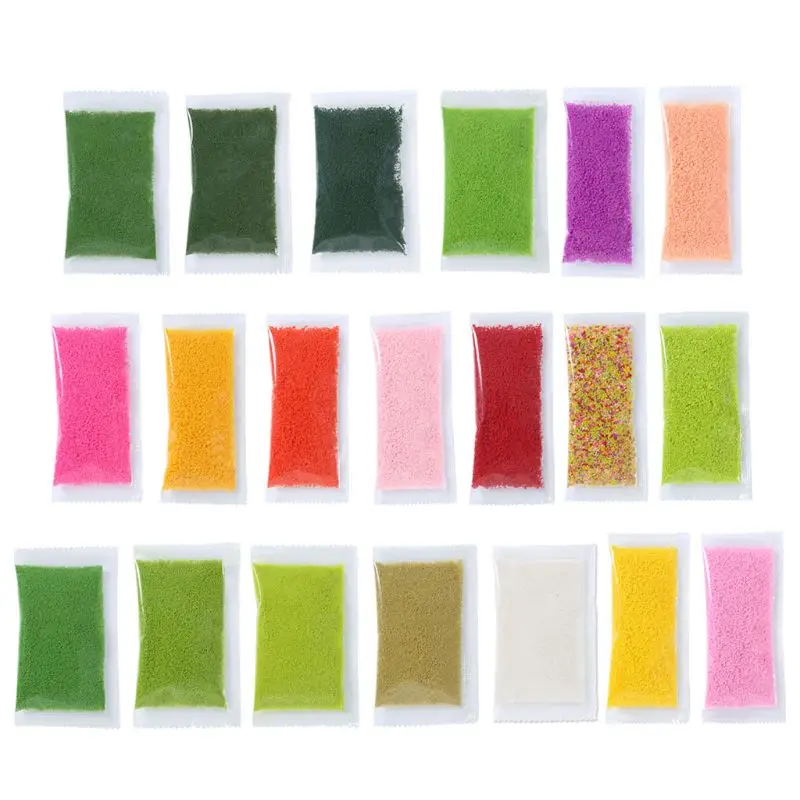 20 Colors Moss Sponge Tree Powder Miniature Scene Static Grass Simulate Lawn Tree Flower DIY Resin Micro Landscape Craft
20 Colors Moss Sponge Tree Powder Miniature Scene Static Grass Simulate Lawn Tree Flower DIY Resin Micro Landscape Craft